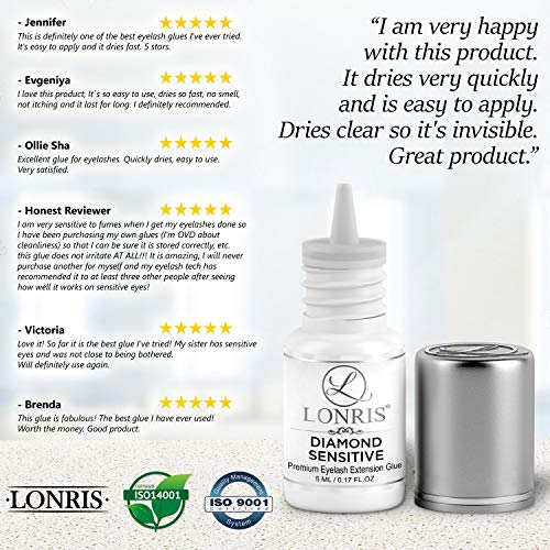 Professional Lash Adhesive Eyelash Extensions Glue - LONRIS