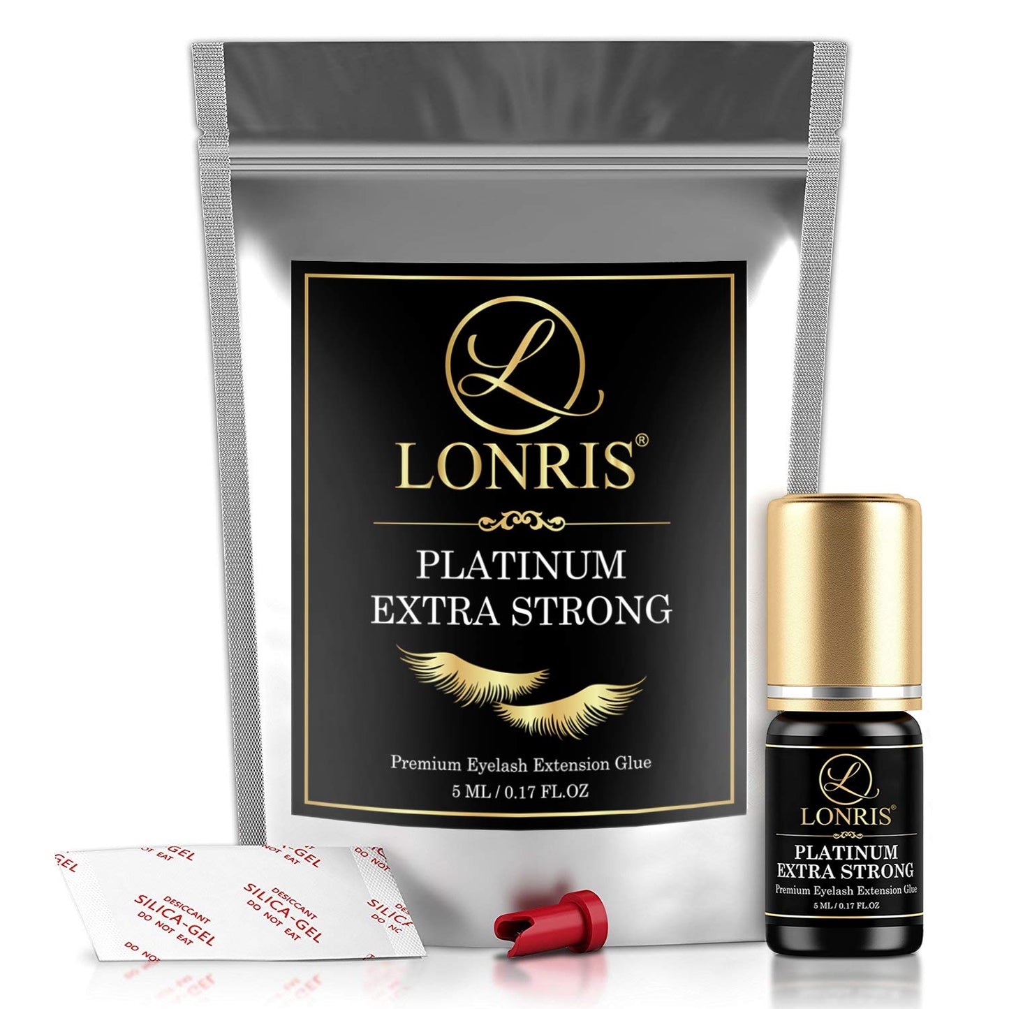 Platinum Extra Strong Premium Eyelash Extension Glue - LONRIS